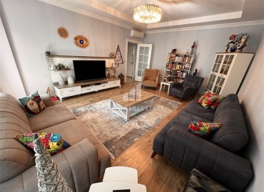 Укомплектованная квартира 2+1 с отдельной кухней, площадью 130м² в отличном комплексе в районе Оба, Алания ID-17749 фото-5