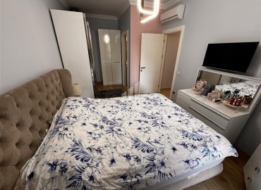 Укомплектованная квартира 2+1 с отдельной кухней, площадью 130м² в отличном комплексе в районе Оба, Алания ID-17749 фото-14