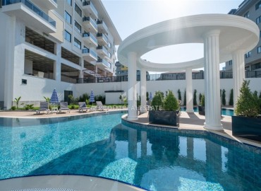 Apartment 1+1, 55m², in a premium residence at the final stage of construction, 100m from the sea in Kargicak, Alanya ID-16019 фото-13