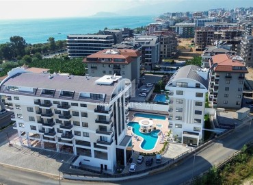 Apartment 1+1, 55m², in a premium residence at the final stage of construction, 100m from the sea in Kargicak, Alanya ID-16019 фото-20