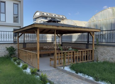 Видовые апартаменты 1+1, 50м², с отличной локацией в 150м от моря на центральной улице Каргыджака, Алания ID-17188 фото-11