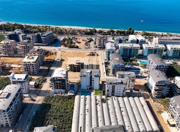 Видовые апартаменты 1+1, 50м², с отличной локацией в 150м от моря на центральной улице Каргыджака, Алания ID-17188 фото-16