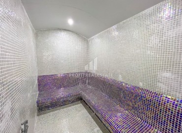 Двухкомнатная квартира, 61м², в новом комфортабельном комплексе, у моря в Каргыджаке, Алания ID-16258 фото-12