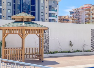 Двухкомнатная квартира, 61м², в новом комфортабельном комплексе, у моря в Каргыджаке, Алания ID-16258 фото-16