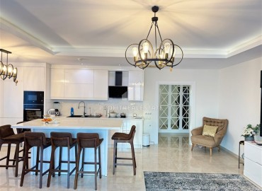 Элегантная линейная квартира с тремя спальнями, 180м², в резиденции с отельной инфраструктурой в Махмутларе, Аланья ID-17751 фото-6