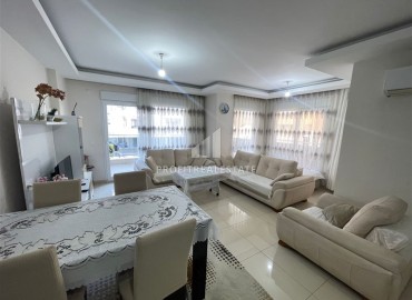 Большая меблированная квартира с одной спальней, 75м², в комплексе с бассейном в 300 метрах от моря в Махмутларе, Алания ID-17753 фото-4