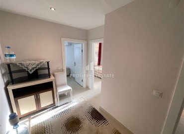 Большая меблированная квартира с одной спальней, 75м², в комплексе с бассейном в 300 метрах от моря в Махмутларе, Алания ID-17753 фото-9