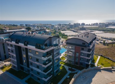Двухкомнатная квартира, 50м², с выходом в сад в комплексе премиум класса в Каргыджаке, Алания, 700м от моря ID-17756 фото-14