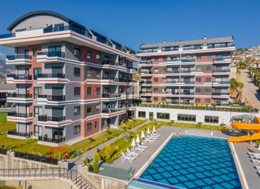 Двухкомнатная квартира, 50м², с выходом в сад в комплексе премиум класса в Каргыджаке, Алания, 700м от моря ID-17756 фото-15