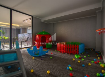 Двухкомнатная квартира, 50м², с выходом в сад в комплексе премиум класса в Каргыджаке, Алания, 700м от моря ID-17756 фото-19