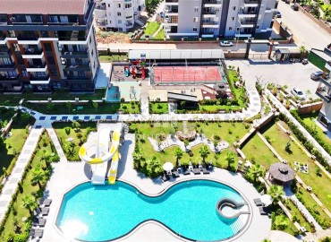 Двухкомнатные апартаменты с дизайнерским интерьером, 52м², в новом комплексе премиум класса в районе Оба, Алания. ID-17763 фото-11