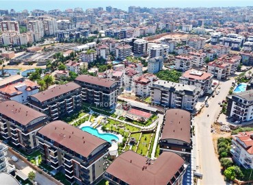 Двухкомнатные апартаменты с дизайнерским интерьером, 52м², в новом комплексе премиум класса в районе Оба, Алания. ID-17763 фото-13