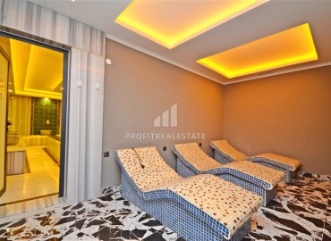 Двухкомнатные апартаменты с дизайнерским интерьером, 52м², в новом комплексе премиум класса в районе Оба, Алания. ID-17763 фото-21