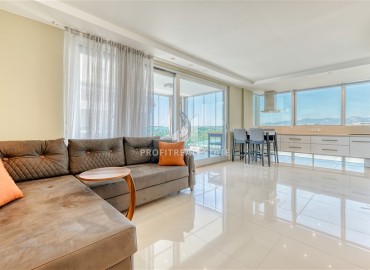 Элегантная трехкомнатная квартира, 115м², в комплексе с бассейном в Каргыджаке, в 1000м от моря, Алания ID-17764 фото-2