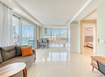 Элегантная трехкомнатная квартира, 115м², в комплексе с бассейном в Каргыджаке, в 1000м от моря, Алания ID-17764 фото-4