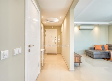 Элегантная трехкомнатная квартира, 115м², в комплексе с бассейном в Каргыджаке, в 1000м от моря, Алания ID-17764 фото-12