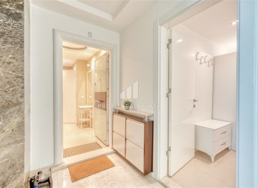Элегантная трехкомнатная квартира, 115м², в комплексе с бассейном в Каргыджаке, в 1000м от моря, Алания ID-17764 фото-14