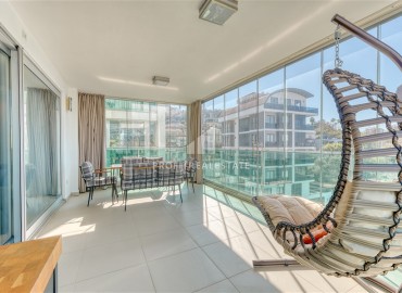 Элегантная трехкомнатная квартира, 115м², в комплексе с бассейном в Каргыджаке, в 1000м от моря, Алания ID-17764 фото-17