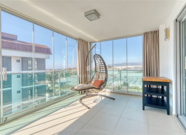Элегантная трехкомнатная квартира, 115м², в комплексе с бассейном в Каргыджаке, в 1000м от моря, Алания ID-17764 фото-20