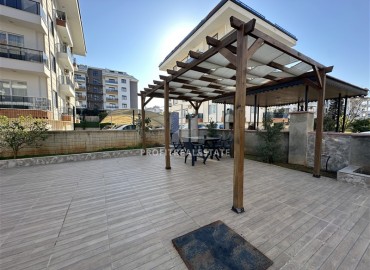 Трехкомнатная квартира, 75м², с чистовой отделкой в современном комплексе с бассейном в Алании, район Оба ID-17767 фото-17