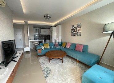 Готовая к проживанию, квартира 1+1, 60м², в комплексе с бассейном на центральной улице Махмутлара, Алания ID-17769 фото-3