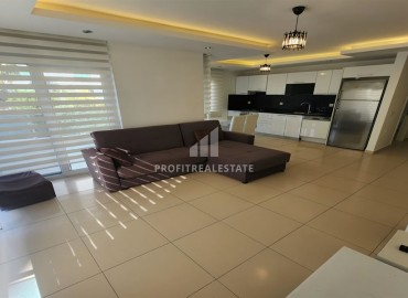 Furnished one-bedroom apartment 65m², in a residential residence with facilities, Oba, Alanya ID-16496 фото-2