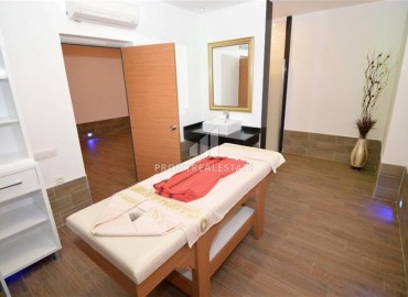 Furnished one-bedroom apartment 65m², in a residential residence with facilities, Oba, Alanya ID-16496 фото-13