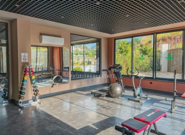 Apartment 1+1, 50m², with designer interior and private garden in a new residence with facilities in Oba, Alanya ID-16504 фото-17