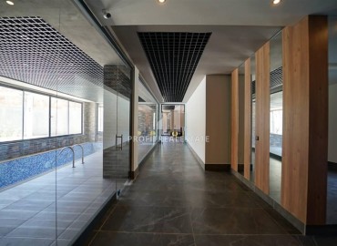 Apartment 1+1, 50m², with designer interior and private garden in a new residence with facilities in Oba, Alanya ID-16504 фото-18