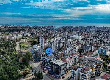 Меблированные апартаменты с двумя спальнями, 85м², у подножия гор в Анталии, район Коньяалты ID-17771 фото-16