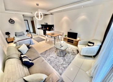 Уютная квартира-студия, 40м², с видом на бассейн в элитном комплексе в районе Алании – Джикджилли ID-17772 фото-2