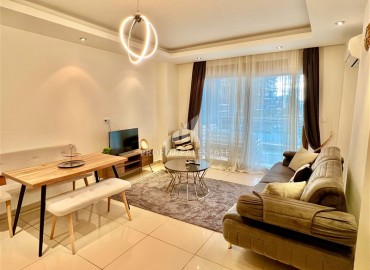 Уютная квартира-студия, 40м², с видом на бассейн в элитном комплексе в районе Алании – Джикджилли ID-17772 фото-3