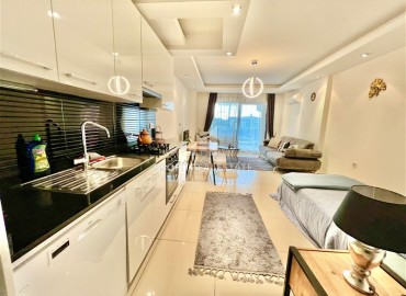 Уютная квартира-студия, 40м², с видом на бассейн в элитном комплексе в районе Алании – Джикджилли ID-17772 фото-4