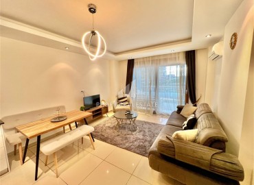 Уютная квартира-студия, 40м², с видом на бассейн в элитном комплексе в районе Алании – Джикджилли ID-17772 фото-6