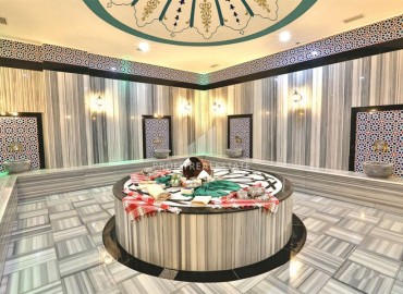 Комфортабельная студия, 45м², с видом на море в районе Алании - Авсаллар, в элитной резиденции в 600м от моря. ID-17775 фото-18