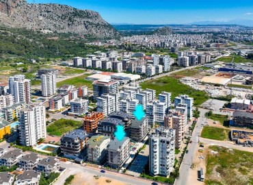 Квартира с одной спальней, 50м², в комплексе 2024 года в Коньяалты, микрорайон Сарысу, Анталия ID-17776 фото-11