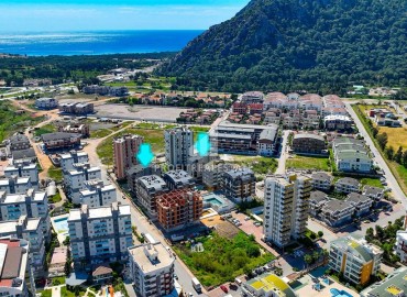 Квартира с одной спальней, 50м², в комплексе 2024 года в Коньяалты, микрорайон Сарысу, Анталия ID-17776 фото-14