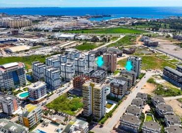 Квартира с одной спальней, 50м², в комплексе 2024 года в Коньяалты, микрорайон Сарысу, Анталия ID-17776 фото-16