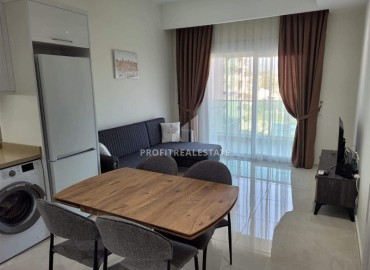 Симпатичная двухкомнатная квартира, 55м², в комплексе с зимним бассейном, в 1км от моря в Авсалларе, Алания ID-17777 фото-5