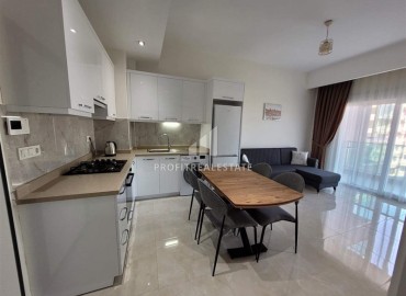 Симпатичная двухкомнатная квартира, 55м², в комплексе с зимним бассейном, в 1км от моря в Авсалларе, Алания ID-17777 фото-8