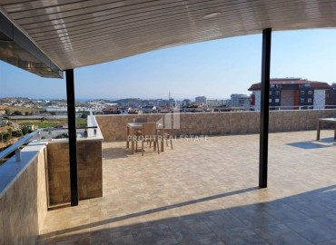 Симпатичная двухкомнатная квартира, 55м², в комплексе с зимним бассейном, в 1км от моря в Авсалларе, Алания ID-17777 фото-19
