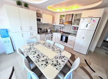 Готовая к проживанию, трехкомнатная квартира, 120м² на высоком этаже в районе Алании – Джикджилли ID-17774 фото-4