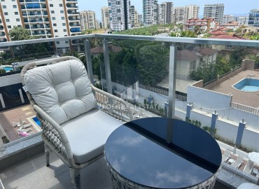 Стильная трехкомнатная квартира, 70м², в новом комплексе премиум класса в Махмутларе, Алания ID-17795 фото-10