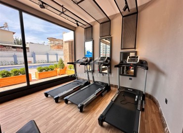 Стильная трехкомнатная квартира, 70м², в новом комплексе премиум класса в Махмутларе, Алания ID-17795 фото-14