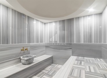 Стильная квартира 1+1, 60м², в резиденции премиум класса в центре Алании, 350м от пляжа Клеопатры ID-17796 фото-12