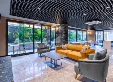 Стильная квартира 1+1, 60м², в резиденции премиум класса в центре Алании, 350м от пляжа Клеопатры ID-17796 фото-16