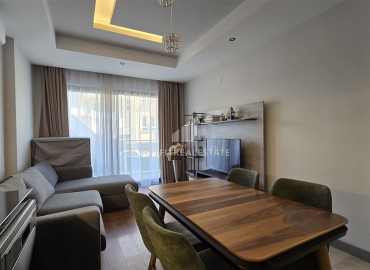 Отличное предложение: дизайнерская квартира с одной спальней, 60м², в комфортабельном комплексе у пляжа Клеопатры, Алания ID-17830 фото-2