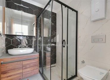 Квартира с одной спальней, 50м², с чистовой отделкой в новом комплексе премиум класса в районе Авсаллар, Алания ID-17854 фото-12