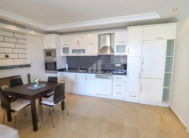 Меблированный четырехкомнатный садовый дуплекс, 150м² в 300м от моря в районе Алании Конаклы под ВНЖ ID-17856 фото-6