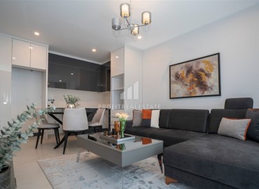 Дизайнерская квартира 1+1, 50м², в комплексе премиум класса в 500м от моря в районе Кестель, Алания ID-17857 фото-2